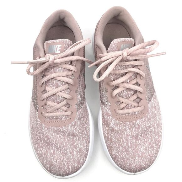 Nike Flex Contact Mottled Pink Lightweight Running Athletic Performance Sneakers - Picture 4 of 16